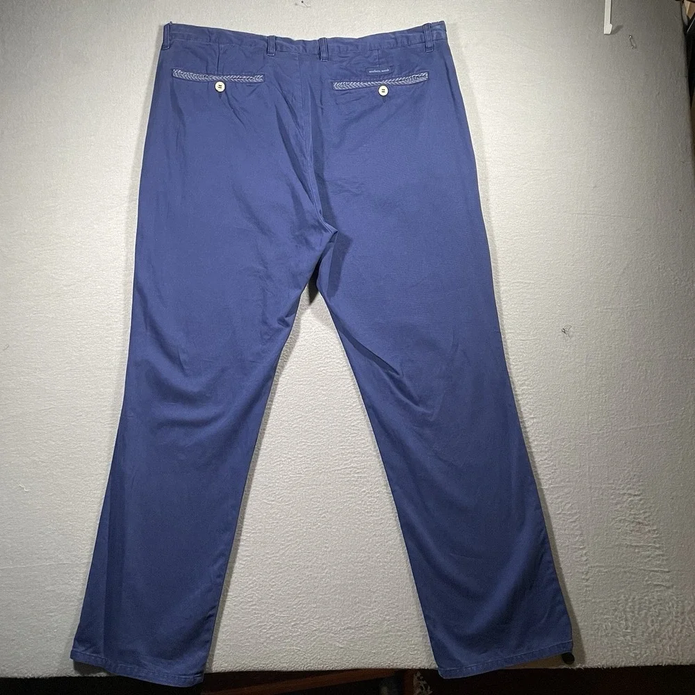 Southern Marsh Seawash Men Navy Blue Chino‎ Pants Size 40x32